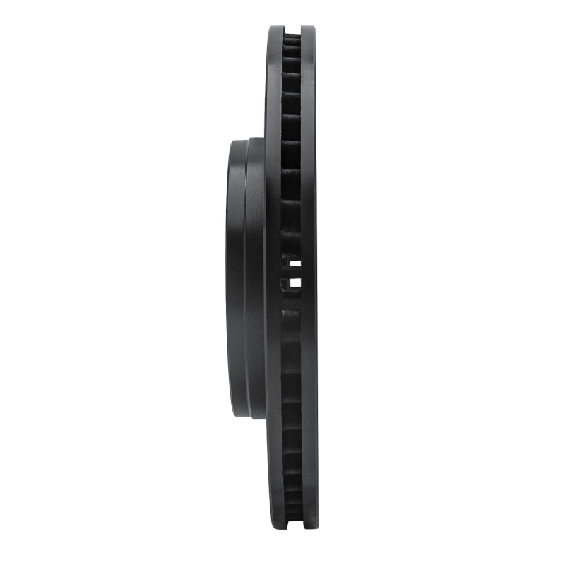 Chevrolet Trailblazer Brake Rotor (1) - Front Left - R1 Concepts - Drilled & Slotted - Black - `06-`09